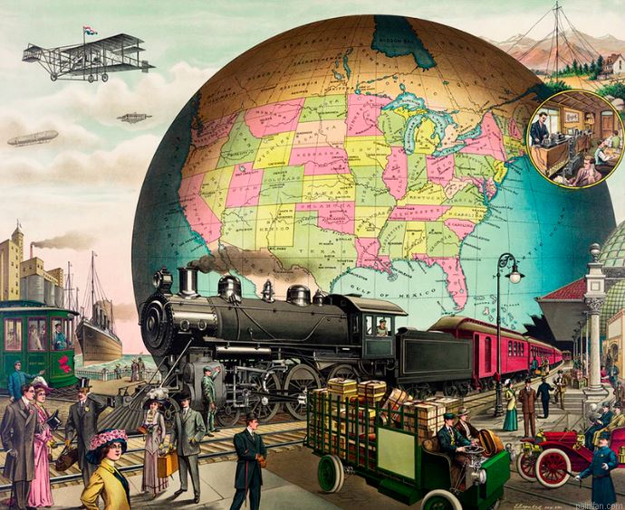 Twentieth Century Train Paint By Numbers.png