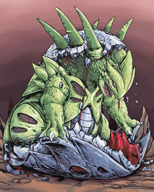 Tyranitar Pokemon Paint By Numbers.png