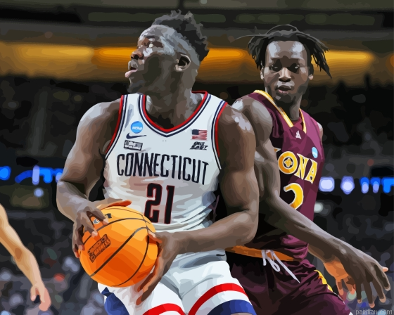 Uconn Huskies Basketball Player Paint By Numbers.png