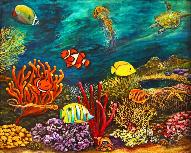 Under Sea Paint By Number.png