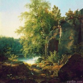 Valaam Island By Shishkin Paint By Numbers.png