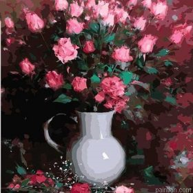 Vase Flower Paint By Numbers.png