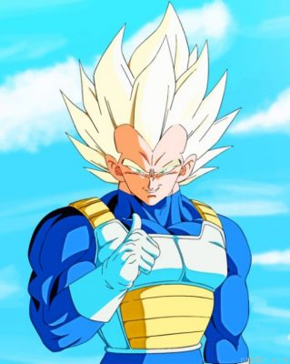 Vegeta Dragon Ball Paint By Number.png