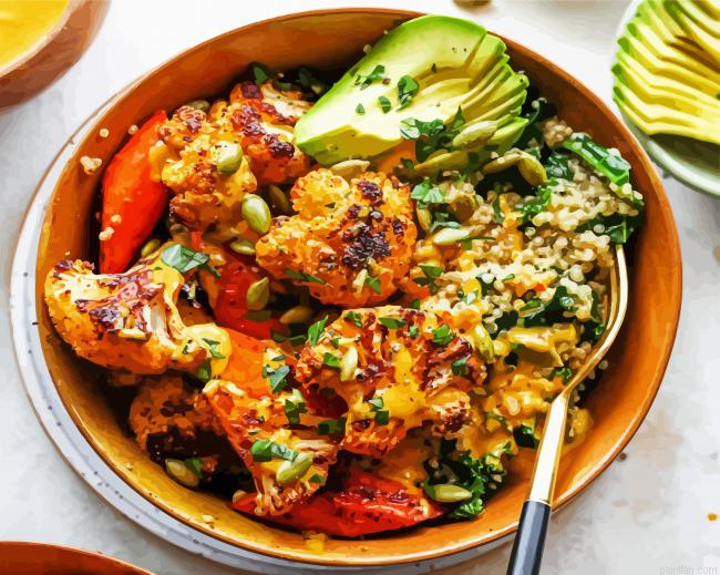 Vegetable Bowl Food Paint By Numbers.png