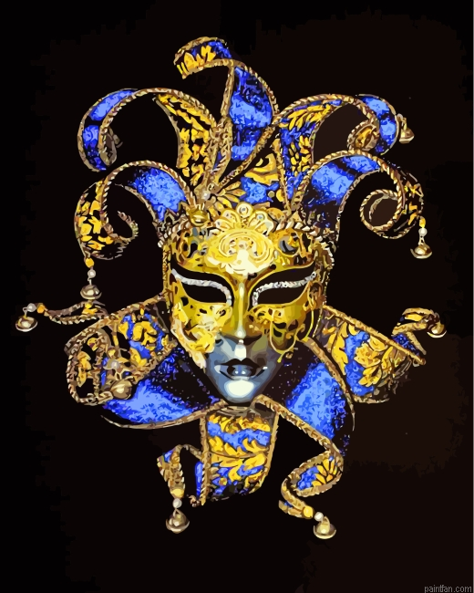 Venetian Carnival Mask Paint By Number.png