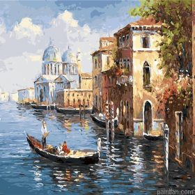 Venice City Of Water Paint By Numbers.png