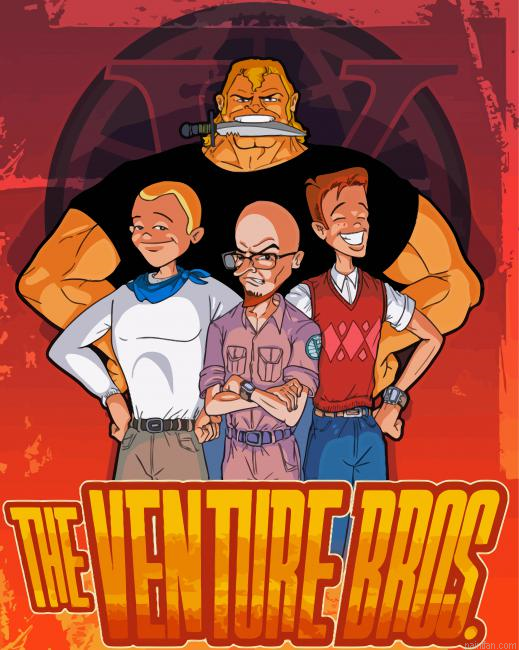 Venture Brothers Animated Movie Poster Paint By Numbers.png