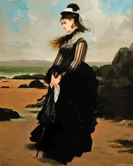 Victorian Woman Paint By Numbers.png