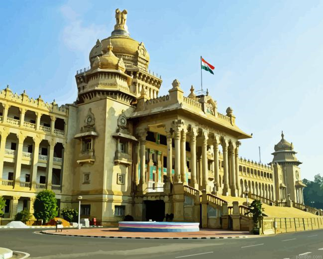 Vidhana Soudha Paint By Numbers.png