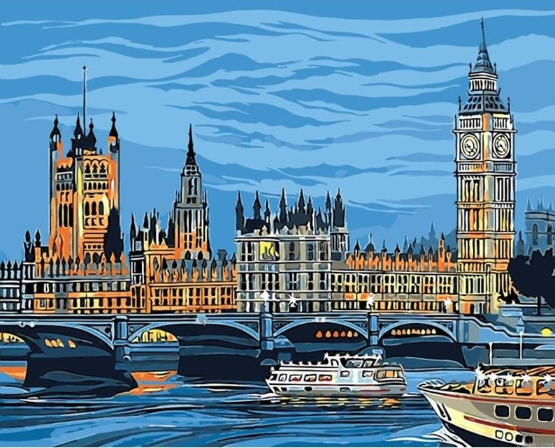 View Of London Paint By Numbers.png