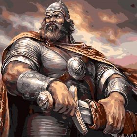 Vikings Warrior Paint By Numbers.png