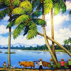 Village Scenery Paint By Numbers.png