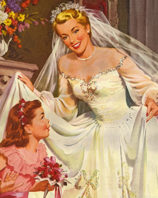 Vintage Bride Paint By Number.png