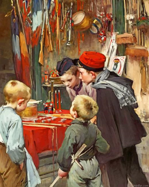 Vintage Children Paint By Number.png
