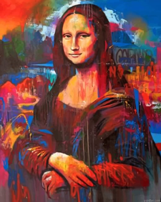 Vintage Colorful Mona Lisa New Paint By Numbers.png