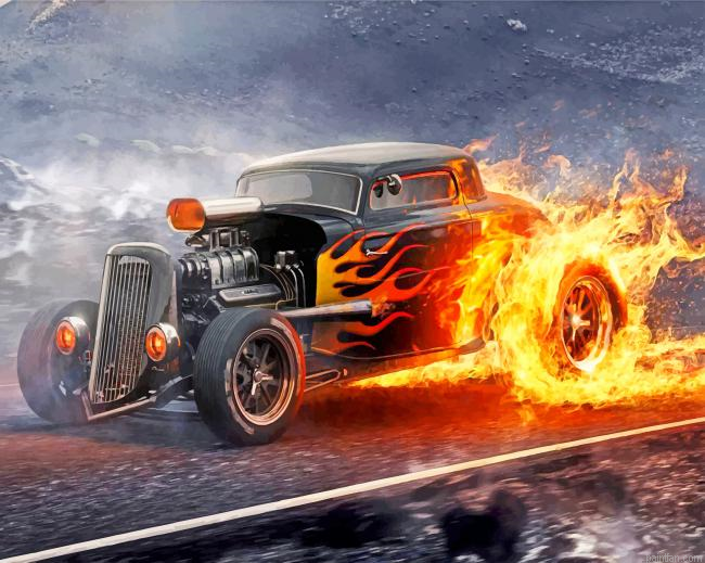 Vintage Fire Car Paint By Number.png