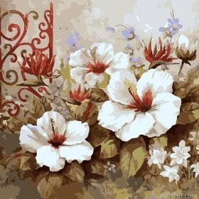 Vintage Flower Paint By Numbers.png