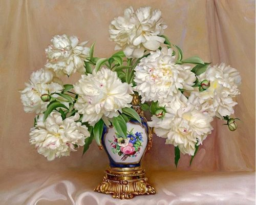 Vintage Flowers Paint By Numbers.png