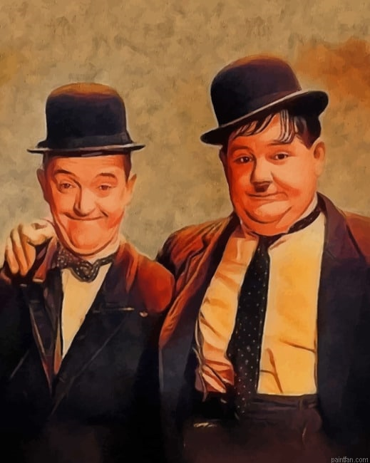 Vintage Laurel And Hardy New Paint By Numbers.png