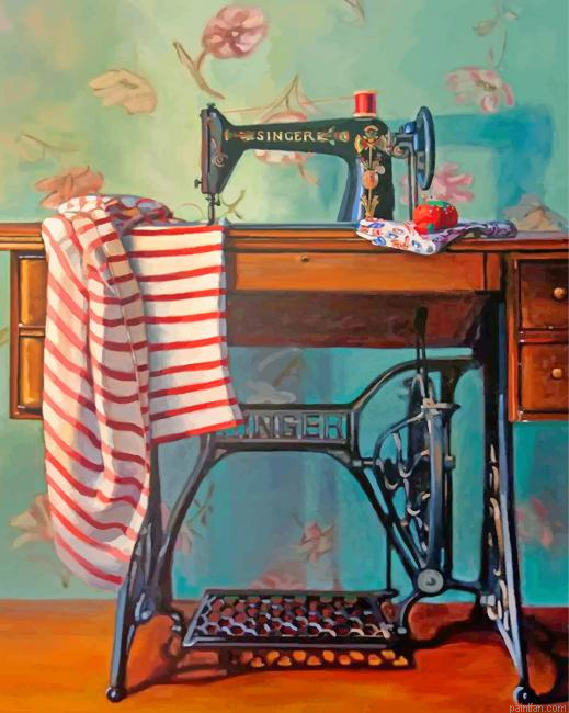 Vintage Sewing Machine Paint By Number.png