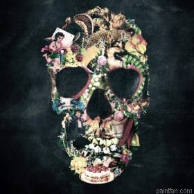 Vintage Skull Paint By Numbers.png