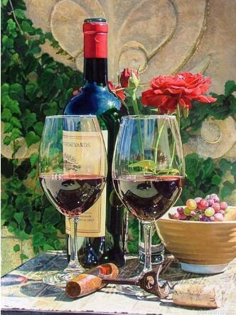 Vintage Wine Still Life Paint By Numbers.png