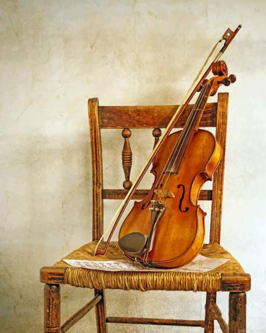 Violin On Chair Paint By Numbers.png