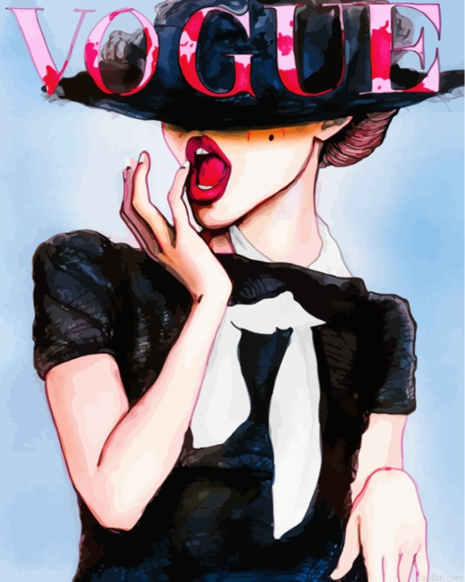 Vogue Woman Paint By Number.png