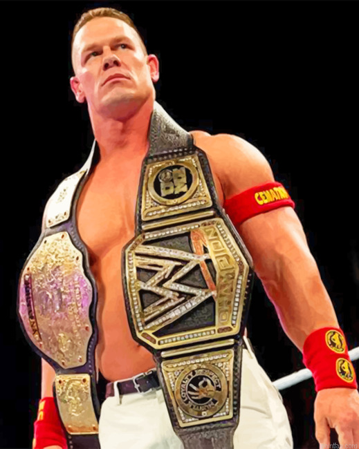 Wwe Cena Paint By Numbers.png