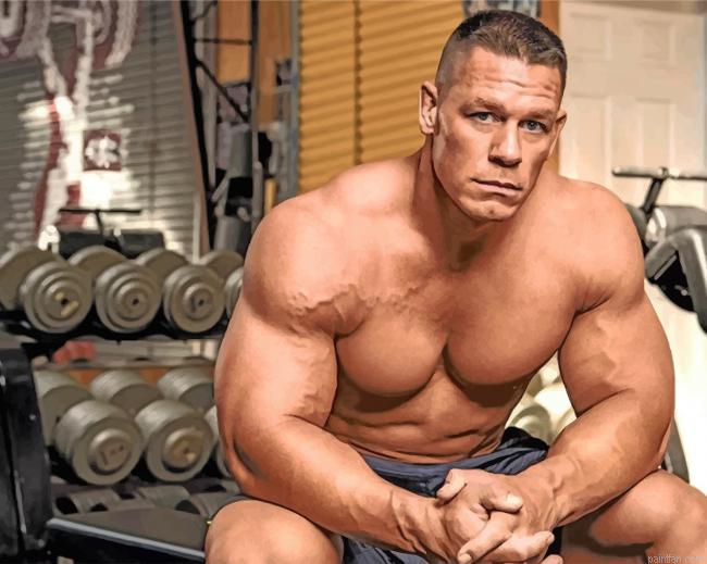 Wwe John Cena Paint By Numbers.png
