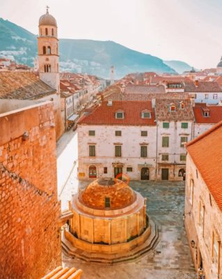 Walls Of Dubrovnik Paint By Number.png