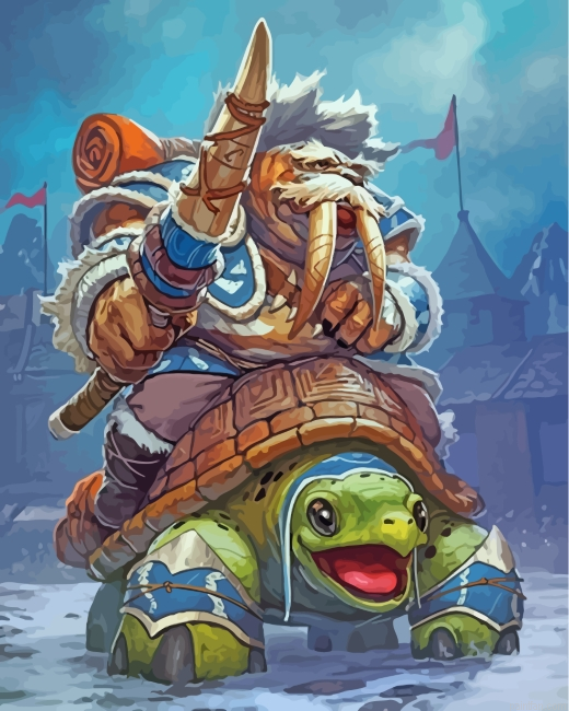 Walrus And Tortoise Paint By Numbers.png