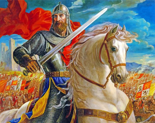 Warrior King Paint By Number.png