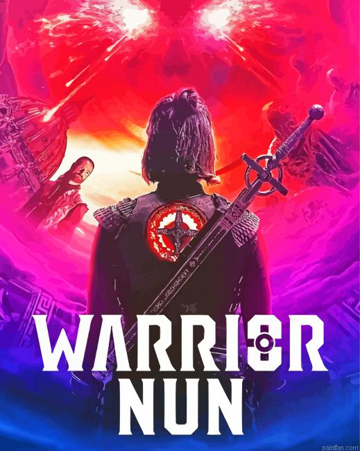 Warrior Nun Poster Paint By Numbers.png