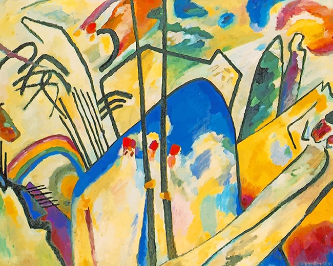 Wassily Kandinsky Expressionism Painting New Paint By Numbers.png