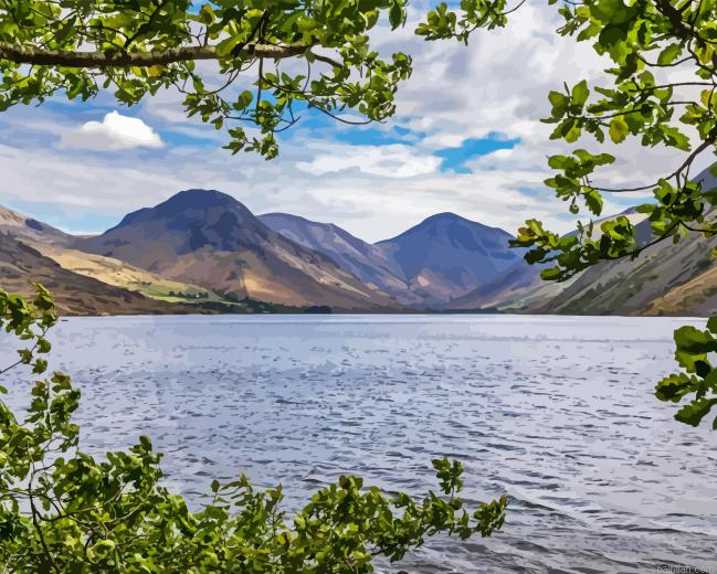 Wast Water Lake Paint By Numbers.png