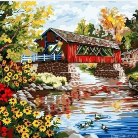 Water Surface Bridge Paint By Numbers.png