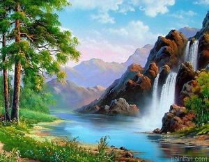 Waterfall Paint By Numbers.png