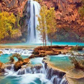 Waterfall Rock Paint By Numbers.png