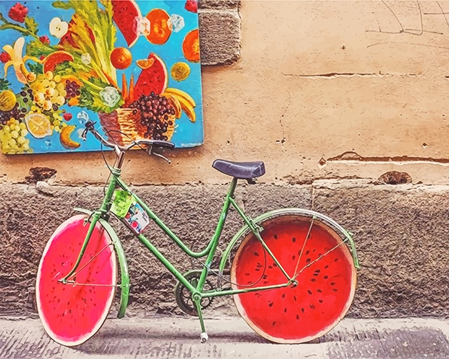 Watermelon Bike New Paint By Numbers.png