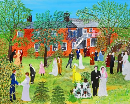 Wedding By Grandma Moses Paint By Number.png