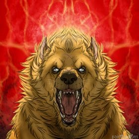 Werewolf Paint By Numbers.png