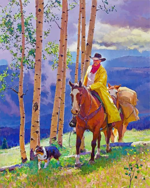 Western Cowboy Paint By Number.png