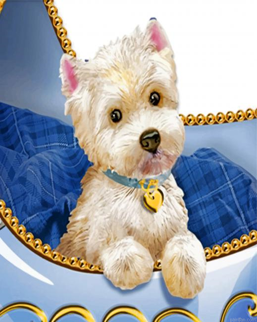 Westie Dog Paint By Number.png