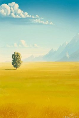 Wheat Field Paint By Numbers.png