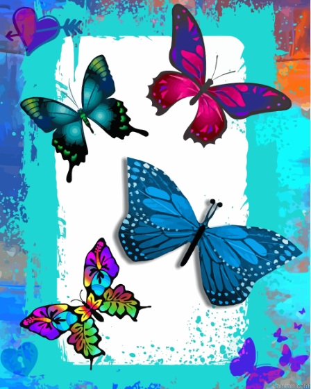Whimsical Butterflies Paint By Numbers.png