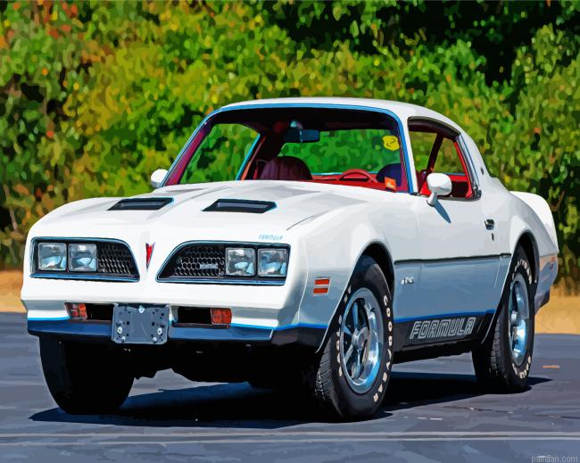 White 1977 Firebird Paint By Numbers.png