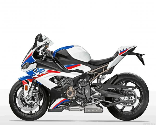 White Bmw S1000rr Paint By Numbers.png