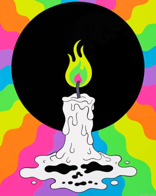 White Candle Paint By Numbers.png