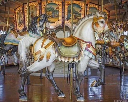 White Carousel Paint By Number.png